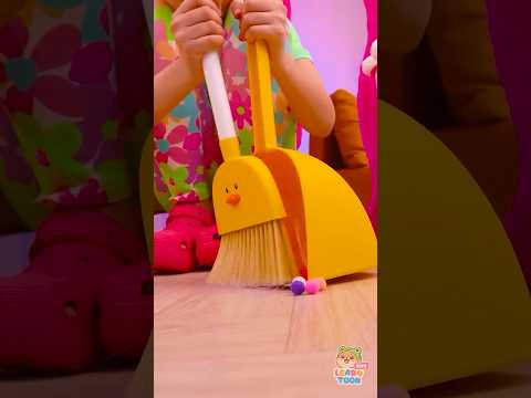 Let's Help Mom! ❤️ Learn How to Clean the House! 🧹 #kidslearning #kids