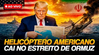 Apache dos EUA cai perto do Ormuz e coloca o frágil cessar-fogo com o Irã em risco