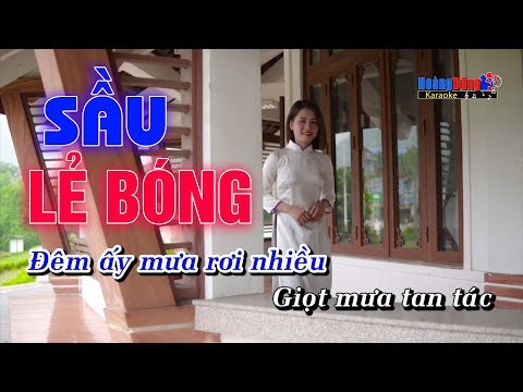 Sầu Lẻ Bóng Karaoke Nhạc Sống Rumba – Hoàng Dũng Karaoke