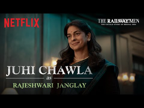 Juhi Chawla Mehta as Rajeshwari Janglay | The Railway Men | Streaming Now on Netflix