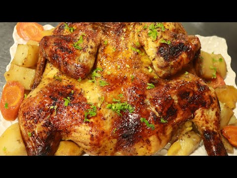 POLLO ASADO PARA NAVIDAD