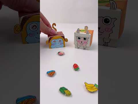 Creative and Fun Brainrot MEME Magnetic Cube Toy🧲 #diy #italianbrainrot