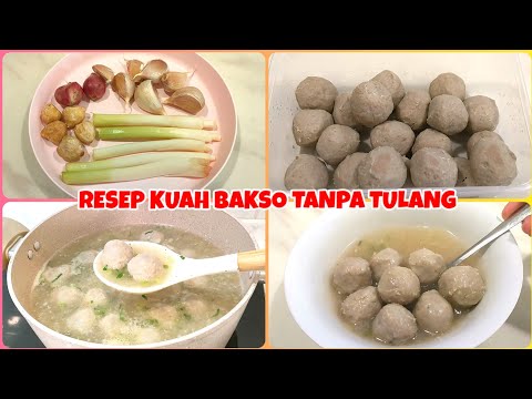 MAU JUALAN BAKSO YANG KUAHNYA ENAK DAN NGALDU BANGET ⁉️ IKUTIN RESEP KUAH BAKSO TANPA TULANG INI YA🤤