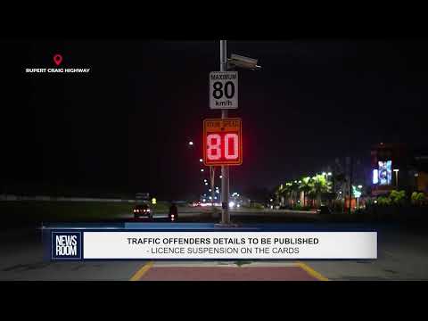 YouTube video thumbnail: Traffic Offenders Details To Be Published Licence Suspension On The Cards