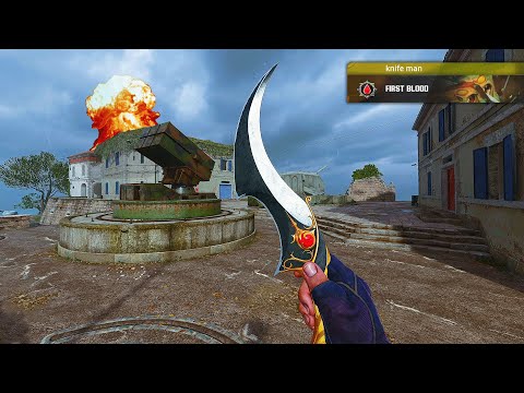 I almost KNIFE NUKED Gun Game again and made them all RAGE during the process