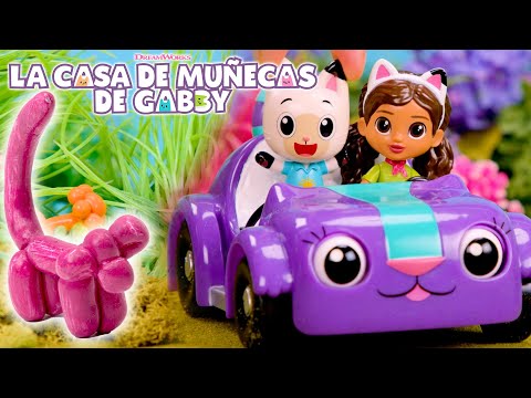 ¡Gabby se va a un safari de globos! | LAS AVENTURAS DE LA CASA DE MUÑECAS DE GABBY