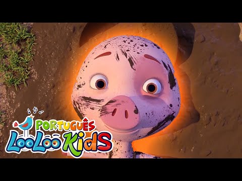 Porquinho Rosa - Músicas Infantis Divertidas - Canções infantis - LooLoo Kids Português