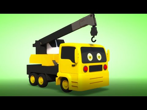 The Crane, Animated Car Cartoon Video For Children