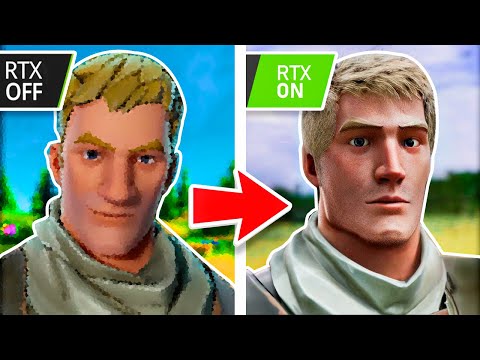 Fortnite pero con RTX al MÁXIMO!