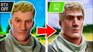 Fortnite pero con RTX al MÁXIMO!