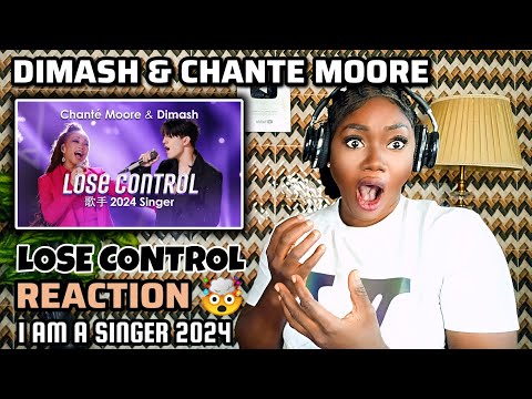 DIMASH & CHANTÉ MOORE | LOSE CONTROL - I Am A Singer 2024 | REACTION!!!🤯