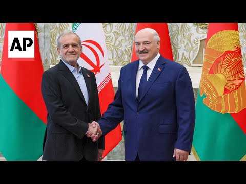 YouTube video thumbnail: Russia Allies Belarus and Iran Agree to Boost Defense Ties