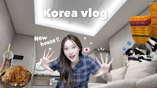 広さも家賃も過去一の家に引越し🔥✨理想が詰まった新居ルームツアー🏡韓国で暮らす日本人の引越しVlog🚛📦💦 【vlog】
