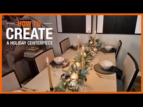 DIY Centerpiece for your Holiday Tablescape