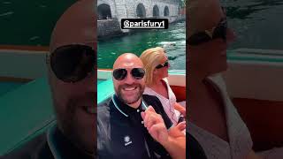 TYSON FURY enjoying his retirement