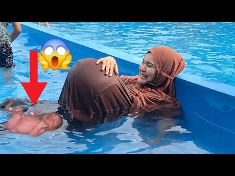 DRAMA IBU HAMIL MELAHIRKAN DIKOLAM RENANG