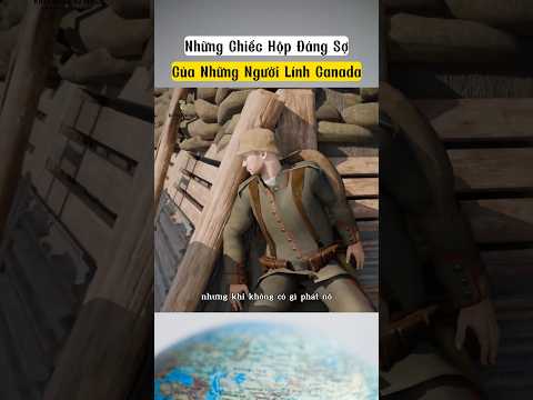Những chiếc hộp đáng sợ của những người lính Canada #shorts