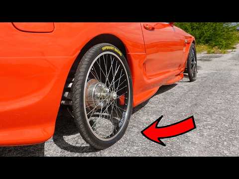 BICYCLE Wheels on a REAL Car โ Will it work?