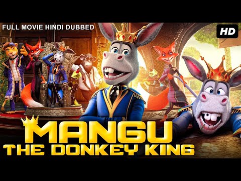 MANGU: THE DONKEY KING - Superhit Fantasy Adventure Animation Movie | Free Animated Full Movie In HD