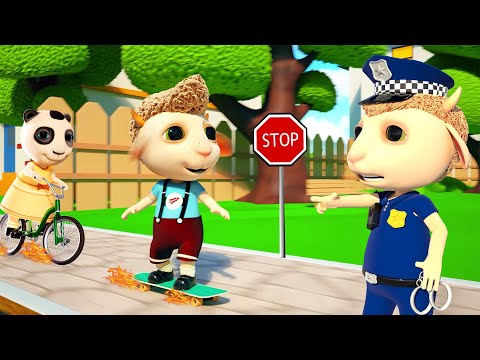 Playful Mischief 🛴 What To Ride Outside? 🚴 Cartoon Episodes For Toddlers