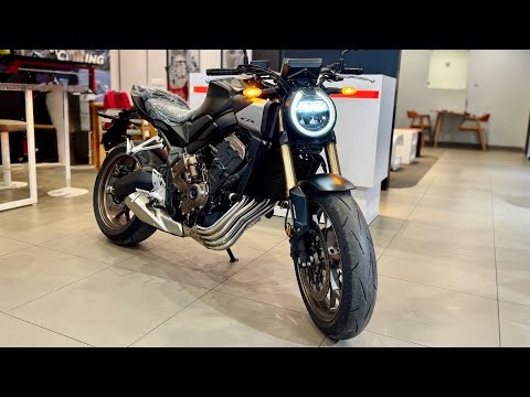 2025 Honda CB650R E-Clutch Detailed Walkaround Review | On Road Price & Exhaust Note