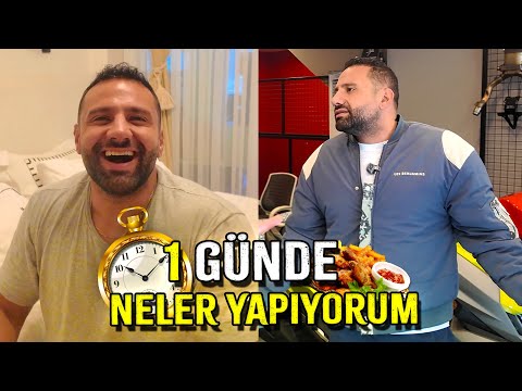 BİR GÜNDE NELER YAPIYORUM!! | TUNÇ METE