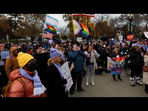 YouTube video thumbnail: US Supreme Court Upholds Tennessee law Banning Youth Transgender Care
