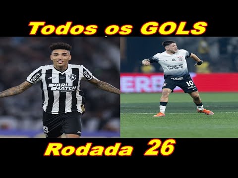 TODOS OS GOLS DESTE SÁBADO - RODADA 26 DO BRASILEIRÃO SÉRIE A.