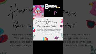 Love Island Card Game Available 🥳🥳🥳
