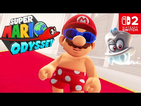 Super Mario Odyssey Switch 2 Edition - Full Game Walkthrough (4K HD)