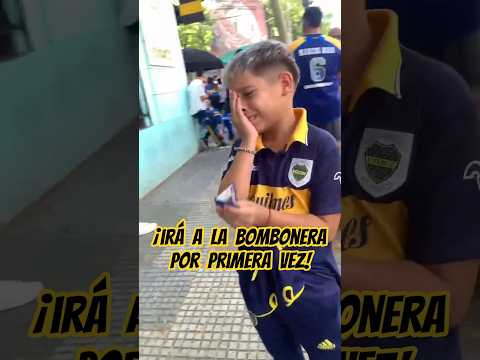 ¡HERMOSO MOMENTO!🟡🔵💫Niño se emociona al enterarse de sorpresa que irá a La Bombonera por primera vez
