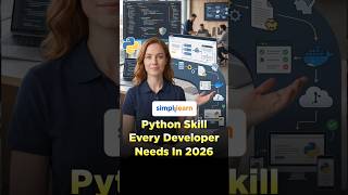 Python Skills Developers Need in 2026 | Top Python Skills YOU MUST KNOW | #Shorts | #Simplilearn