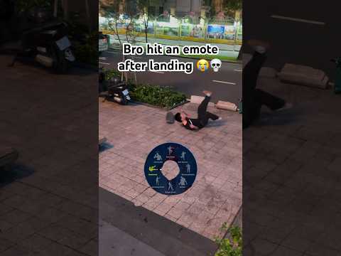 Skater FS Shuvs stair set then break dances?!🕺🛹 #skateboard #skateboarding #skate #skater #shorts