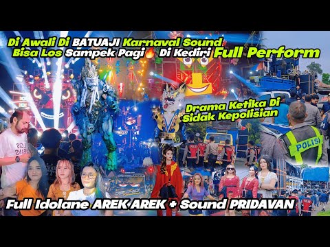 DRAMA KARNAVAL SOUND HOREG BATUAJI KEDIRI 2024, DISIDAK KEPOLISIAN TAPI BISA FINIS PAGI