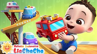 Bayi Punya Tempat Parkir🚗| Lagu Mobil Mainan | Lagu Anak-anak | LiaChaCha Bahasa Indonesia