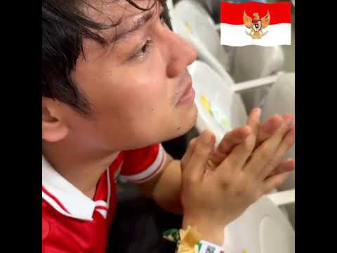 HARU DAN TANGIS BAHAGIA JUGA DIRASAKAN PAPABI MELIHAT TIMNAS GARUDA MENANG😭#muhammad #alfatihbillar