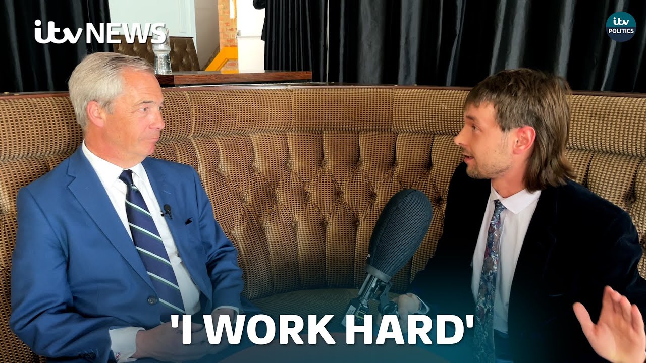 Nigel Farage reveals first thing he’d do as PM and his biggest weakness | ITV News