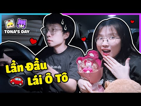 NABEE BẤT NGỜ VÌ LẦN ĐẦU TIÊN TÔ GÀ LÁI Ô TÔ ĐÓN NABEE ĐI CHƠI - TONA'S DAY | Nabee TV