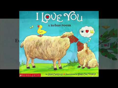 I Love You  - A Rebus Poem - YouTube
