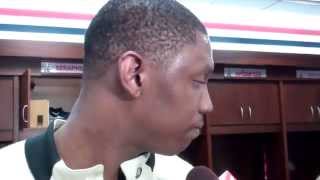 Kevin Seraphin Post-Game - Wizards vs Spurs - 1/13/2015 - Truth About It.net
