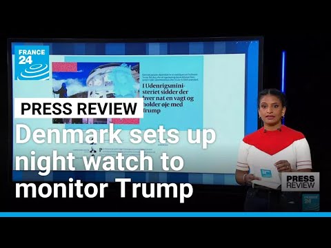 YouTube video thumbnail: Denmark Sets up Night Watch so Trump Doesn't Seize Greenland While They Sleep
