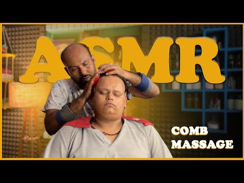 REIKI MASTER's Comb Massage Therapy is the Perfect Medicine for ANXIETY and INSOMNIA💈#asmr