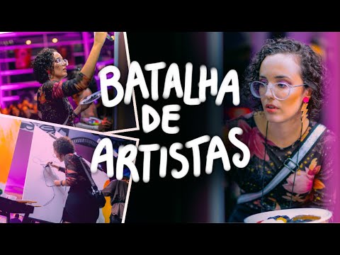 TREINEI PINTURA POR 30 DIAS PRA PARTICIPAR DO ART BATTLE