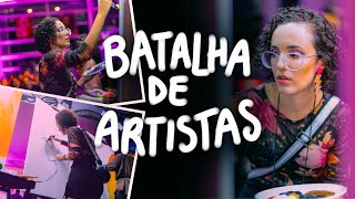 TREINEI PINTURA POR 30 DIAS PRA PARTICIPAR DO ART BATTLE