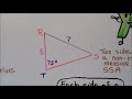 Law of Sines and Triangle Properties