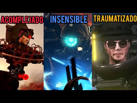 La PSICOLOGÍA de los PERSONAJES en SKIBIDI TOILET
