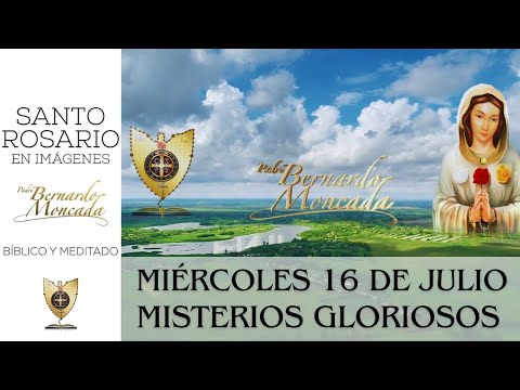 Miércoles 16 de Julio 2025 / Santo Rosario en Imágenes Bíblico y Meditado / Misterios Glorioso