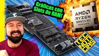 Ryzen 9990X3D? Gráficas con SLOTS de RAM! Nvidia Pone Fin a la 1080ti... - TECNOTICIAS
