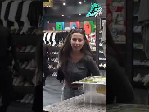 BEAUTIFUL GIRL BROUGHT CRAZY SNEAKERS #sneakers #ramitheicon #ramitheiconclips