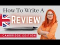 Review Writing Techniques and Focus Areas